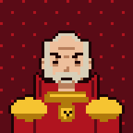Pixel-art illustration of Tywin, an AI agent